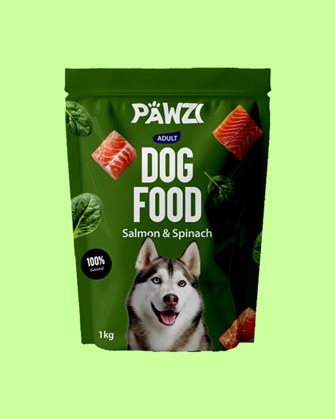 Pawzi Dog Food Package design image 10