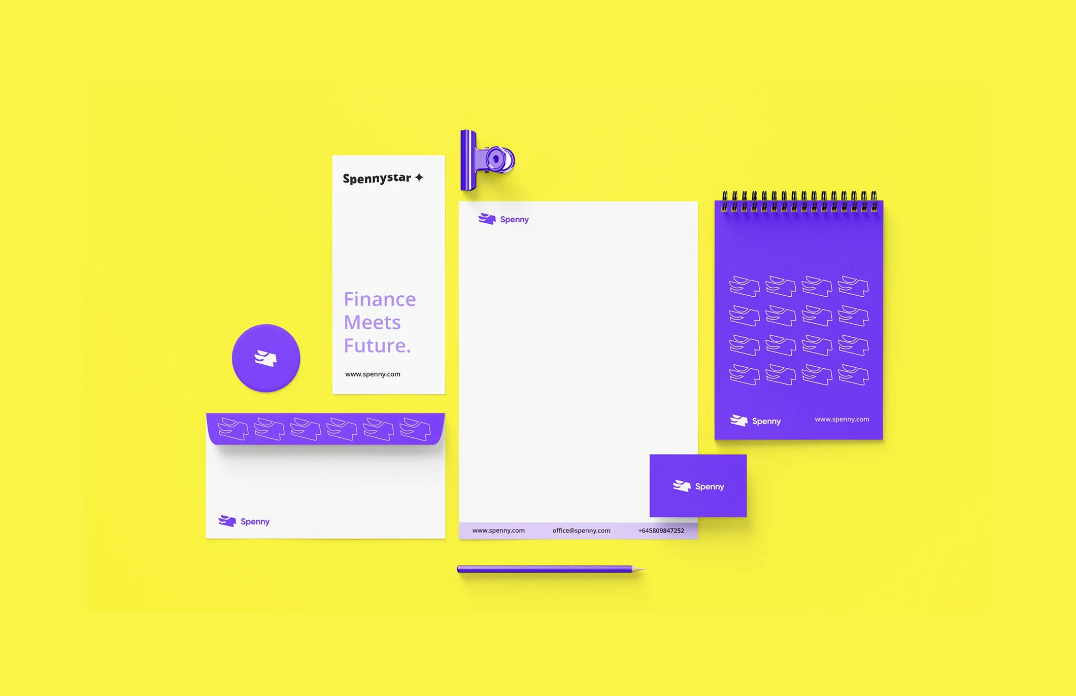 Spenny Fintech Branding